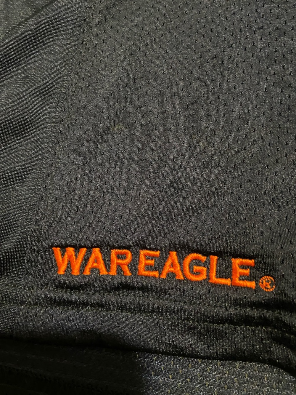 Under Armour Navy and Orange Auburn #1 Football Jersey - Picture 4 of 6